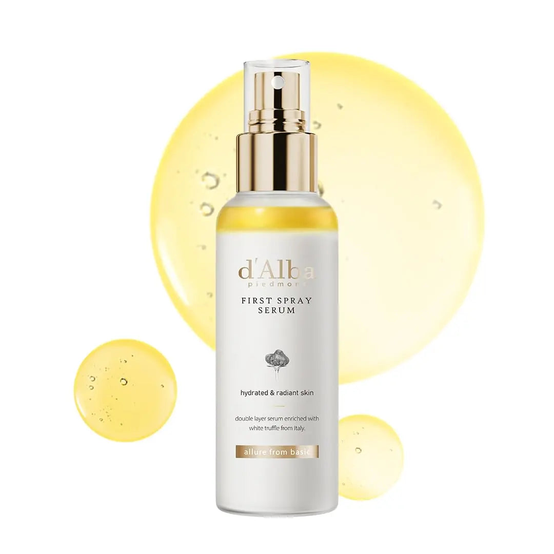 d’Alba White Truffle First Spray Serum 100ml – Hydrating Glow Face Mist - Antiaging Cosmetics