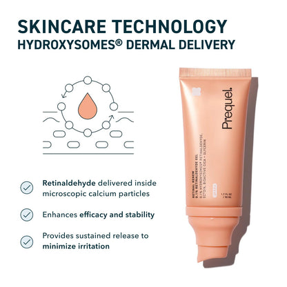 Prequel Retinal 0.1% with Ectoin  Low-Irritation Gel 50ml