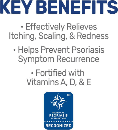 MG217- Coal Tar Ointment for Psoriasis, Extra Strength Multi Symptom Relief, Effectively Relieves Itching, Scaling, Redness  113gr