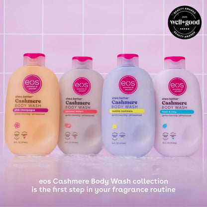 EOS , Body Wash, Shea Better Cashmere , Vanilla Cashmere, 473 ml - Antiaging Cosmetics