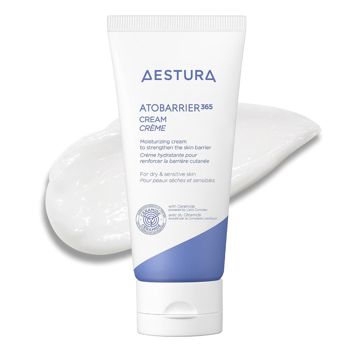 AESTURA ATOBARRIER365 Cream with Ceramides – Korean Face Moisturizer 80ml Aestura