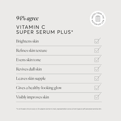Naturium Vitamin C Super Serum Plus, Retinol, Hyaluronic Acid, Niacinamide & Salicylic Acid,30ml - Antiaging Cosmetics