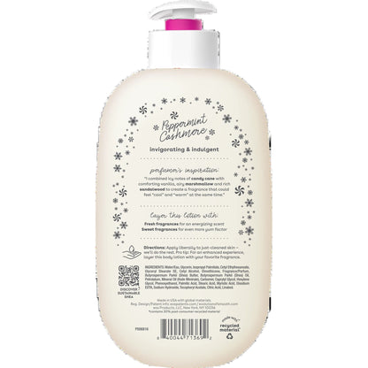 EOS , 24H Moisture Body Lotion, Peppermint Cashmere, 16 fl oz-473ml