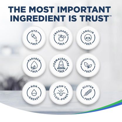 List of product features with icons and text on a light gray background