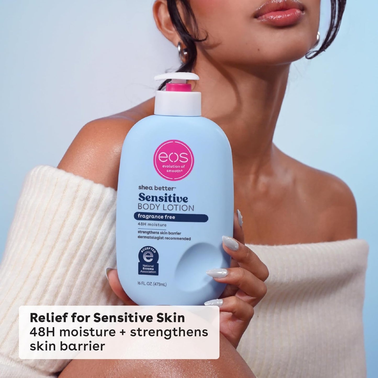 EOS -Shea Better Body Lotion Fragrance Free-473ml