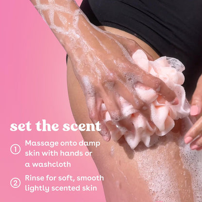eos Cashmere Body Wash – Jasmine Peach, Moisturizing Shower Gel 473ml EOS