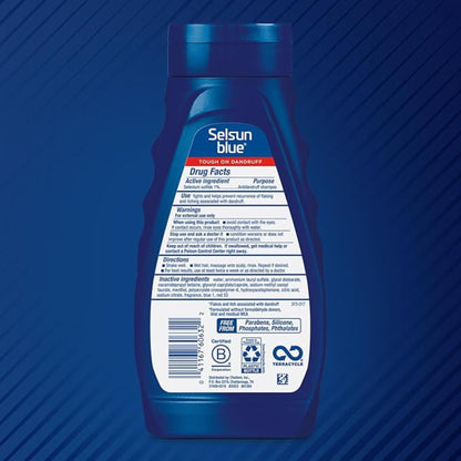 Selsun Blue- Shampoo,Antidandruff,Scalp Treatment With Selenium Sulfide- 325ml