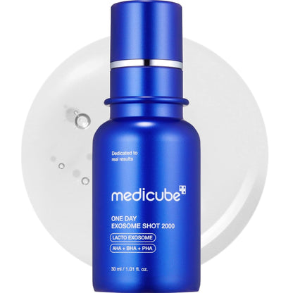 Medicube- Zero Exosome Shot 2,000 PPM Spicule Facial Serum -30ml