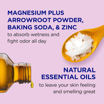 Dr Teal's,  Aluminum Free Deodorant, Magnesium, Elderberry, Essential Oils, 75gr