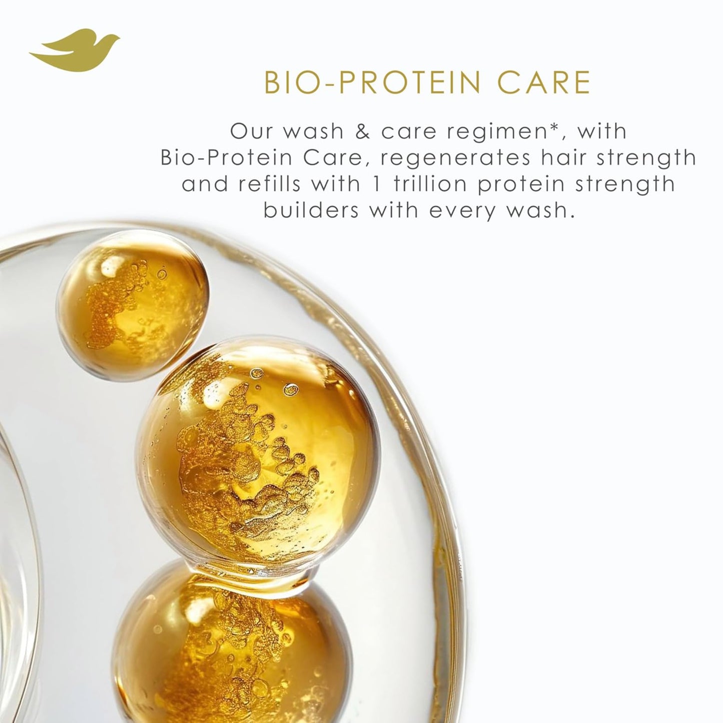 Bio-Protein Care product with text on a white background