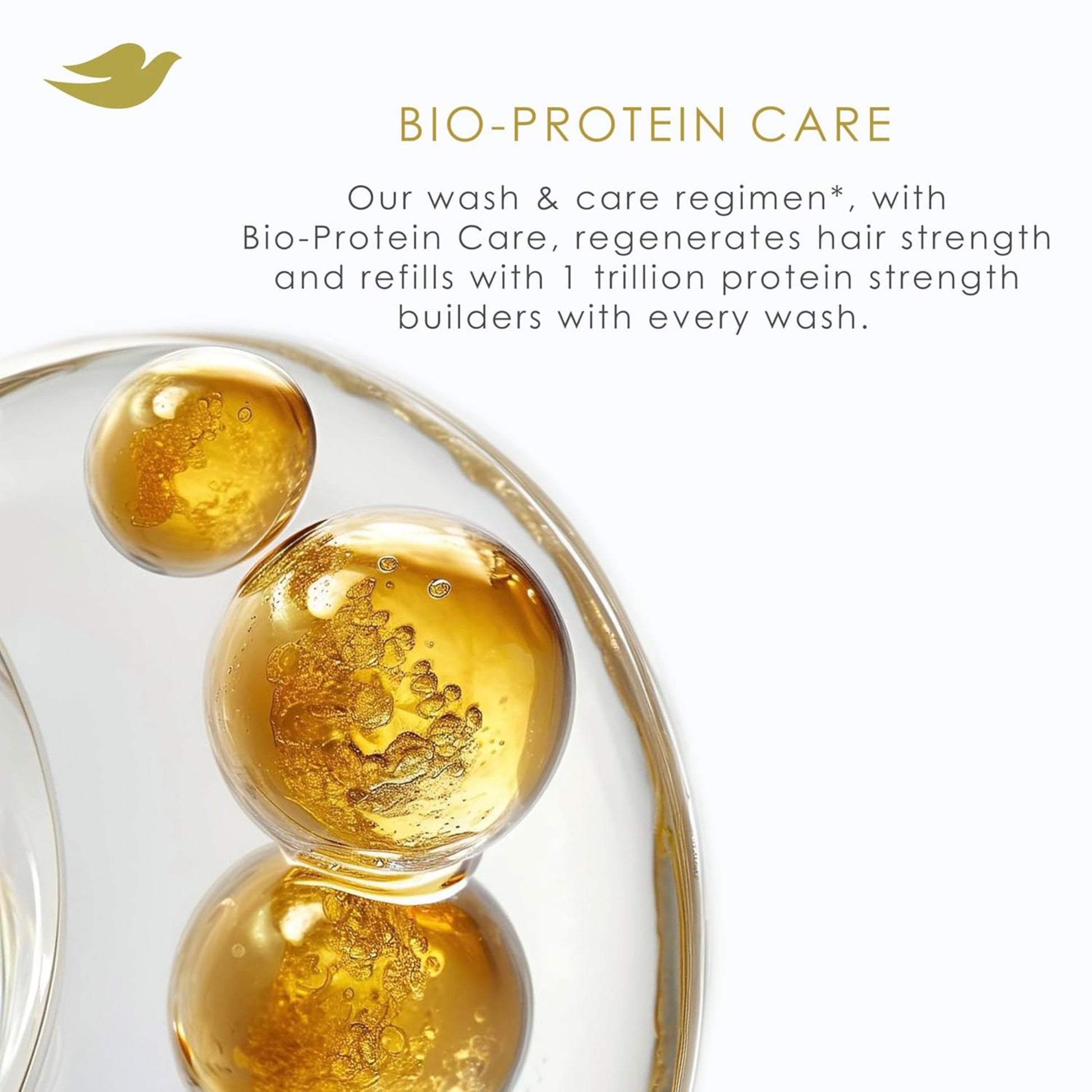 Bio-Protein Care product with text on a white background