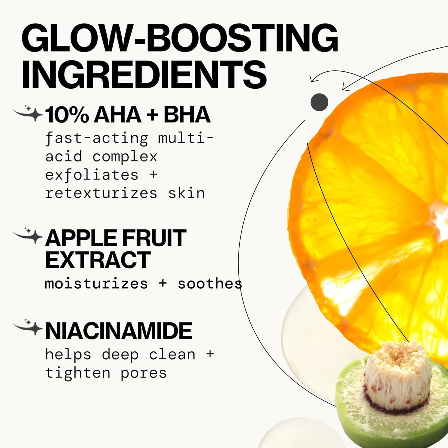 Pacifica - Glow Baby Brightening Peel Pads - 10% Glycolic Acid and Salicylic Acid Exfoliating Pads- 60 pcs