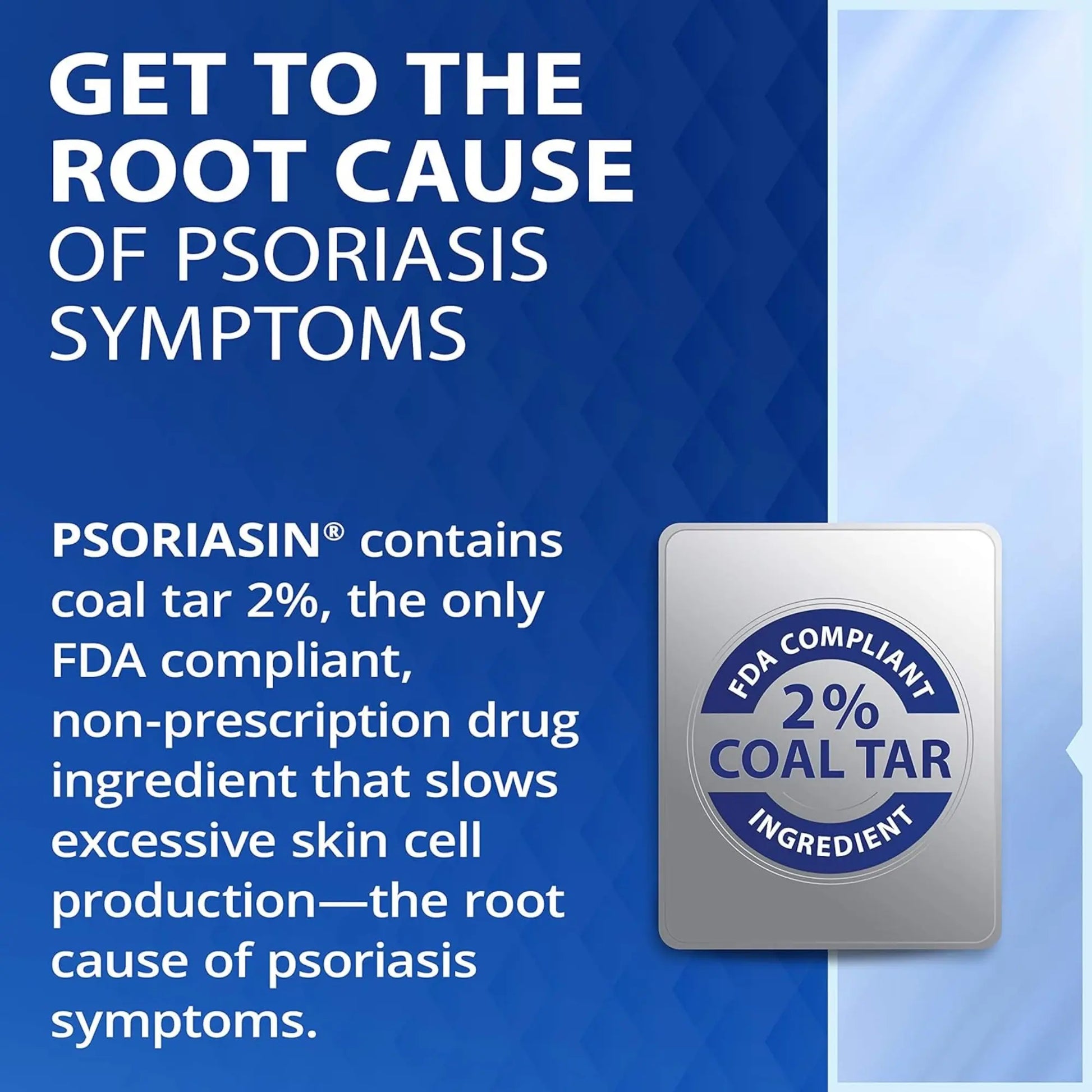 PSORIASIN -COAL TAR Psoriasis Itching  Scaling Plaque Treatment -119gr PSORIASIN