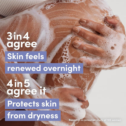 Dove- Serum Body Wash Calming Moisture renews skin with Retinol Serum -18.5 Fl Oz(547ml)