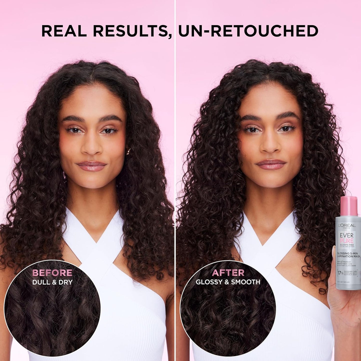 L'Oreal Paris- EverPure Glossing Mirror Shine Mask- 5.1 fl oz(150ml)