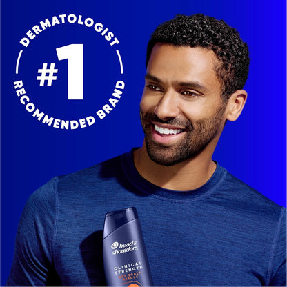 Head & Shoulders Clinical Dandruff Defense  for Dry Scalp Rescue Shampoo-400ml