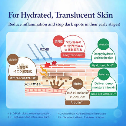 Hada Labo Shirojyun Premium Whitening Lotion – Moist Type, Tranexamic Acid,170ml - Antiaging Cosmetics