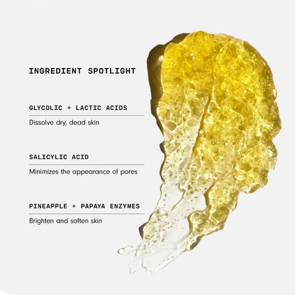 Versed- Doctor's Visit Skin Resurfacing Face Mask - Glycolic Acid + Lactic Acid -50ml Versed