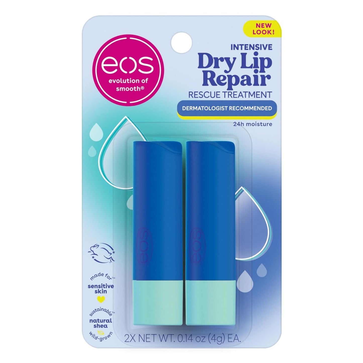 EOS- The Hero Lip Repair, 24HR, set of 2- 8gr.