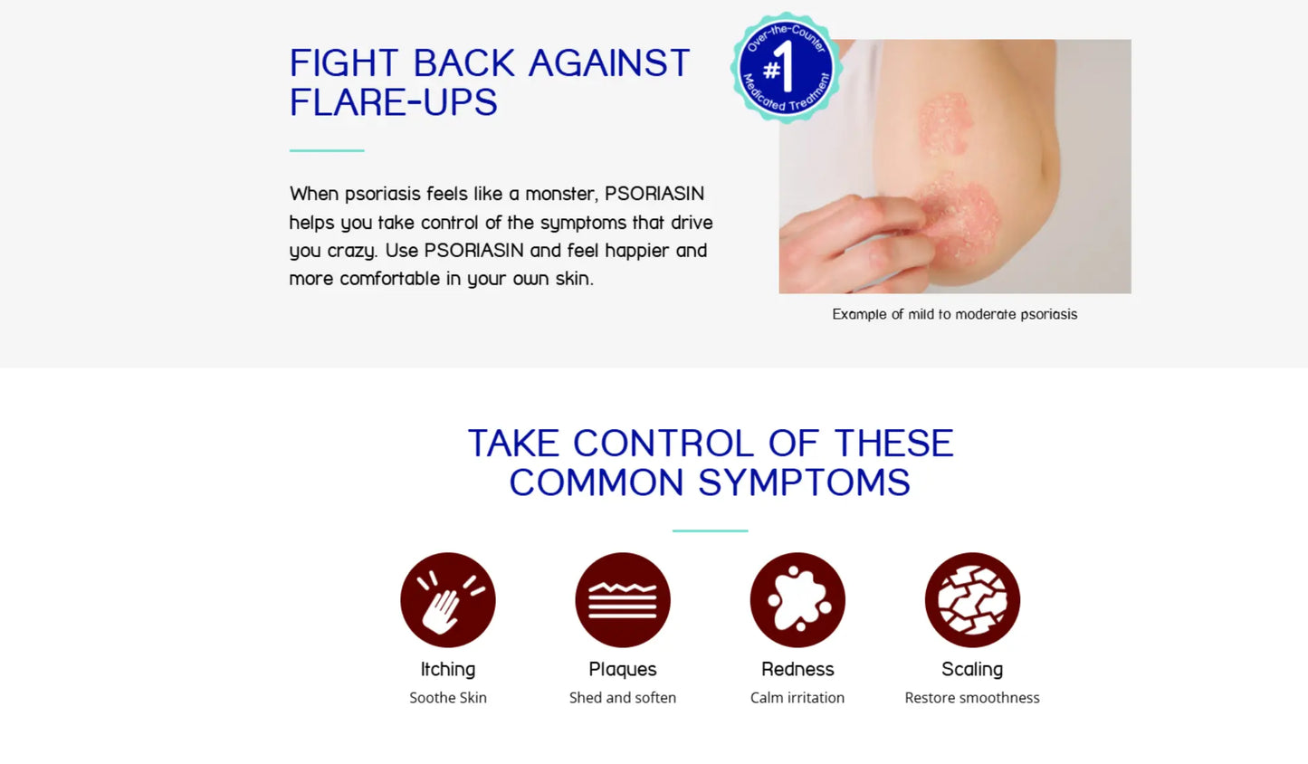 PSORIASIN -COAL TAR Psoriasis Itching  Scaling Plaque Treatment -119gr PSORIASIN