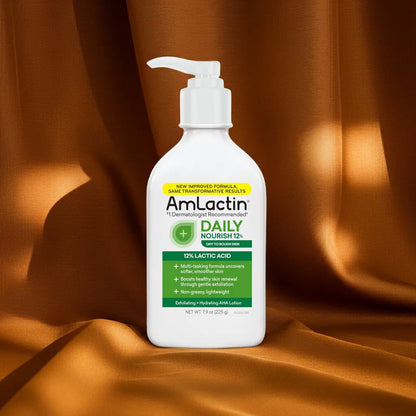 AmLactin - Daily Moisturizing Lotion with 12% Lactic - 225gr - Antiaging Cosmetics