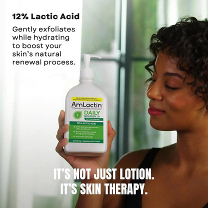 AmLactin - Daily Moisturizing Lotion with 12% Lactic - 225gr - Antiaging Cosmetics