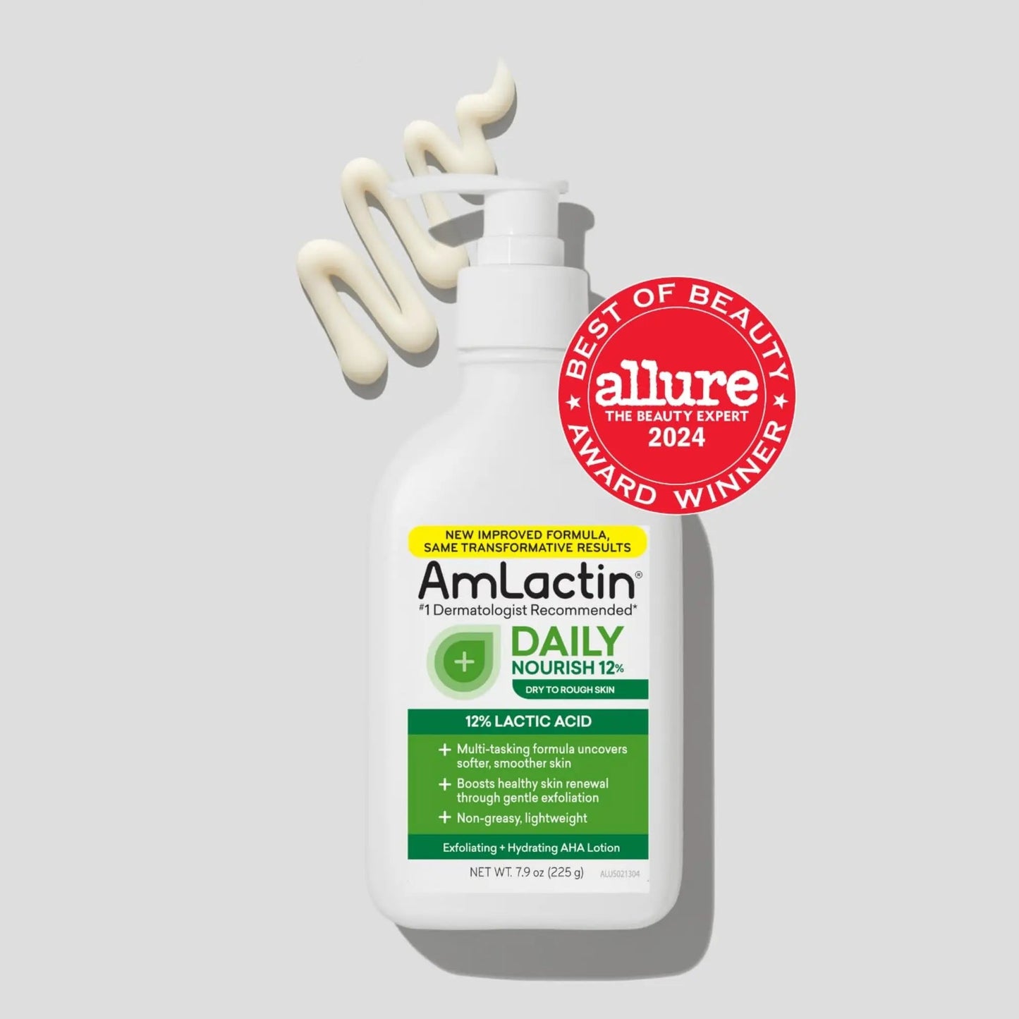 AmLactin - Daily Moisturizing Lotion with 12% Lactic - 225gr - Antiaging Cosmetics