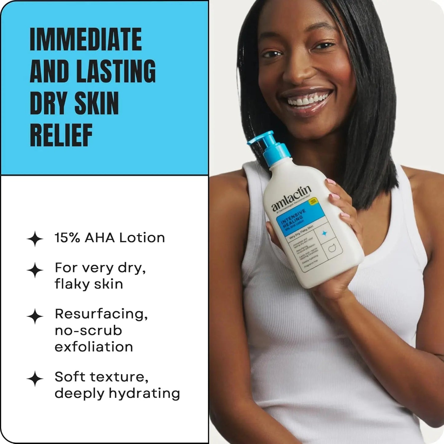 Intensive Healing Lotion for Extremely Dry Skin, 15% Lactic Acid, 225gr - Antiaging Cosmetics