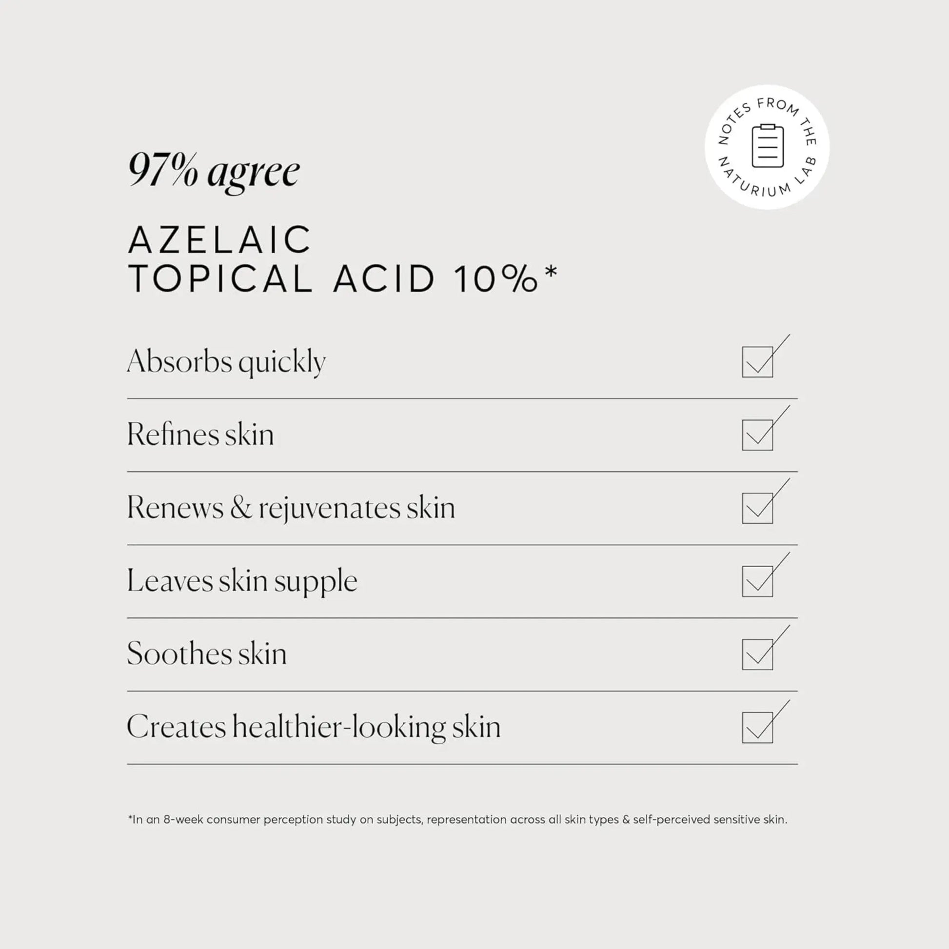 Azelaic Acid , Topical , by Naturium , 10% serum - 30ml - Antiaging Cosmetics