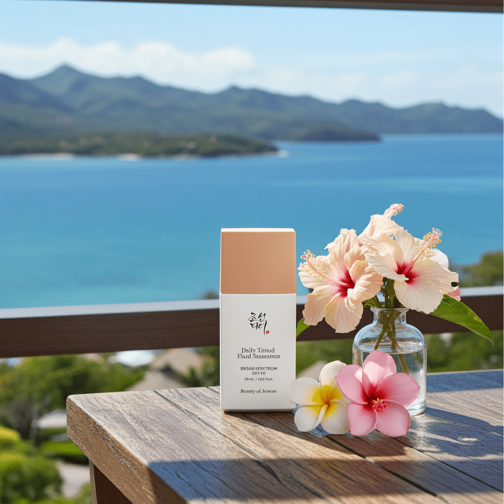 Beauty of Joseon Daily Tinted Fluid Sunscreen US edition , Mineral Sunscreen, SPF40 50ml - Antiaging Cosmetics