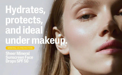 Cetaphil Mineral Sunscreen for Face SPF 50, Sensitive Skin Protection, Unscented - Antiaging Cosmetics
