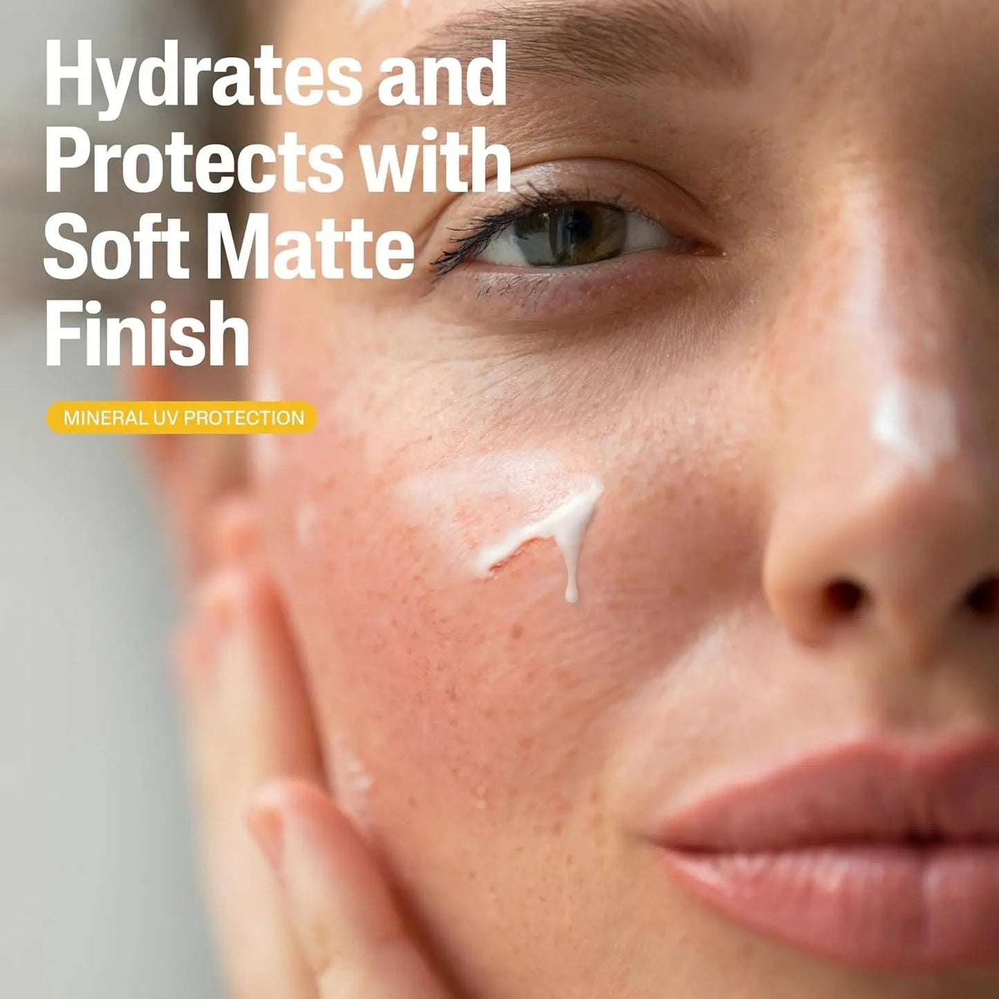 Cetaphil Mineral Sunscreen for Face SPF 50, Sensitive Skin Protection, Unscented - Antiaging Cosmetics