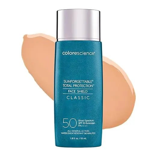 Colorescience SPF 50 Total Protection Face Shield Classic ,55ml - Antiaging Cosmetics