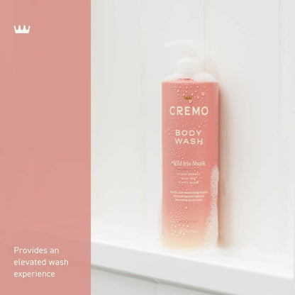 Cremo body wash ,Wild Iris Musk Skin Moisturizing , for Women, 473ml - Antiaging Cosmetics