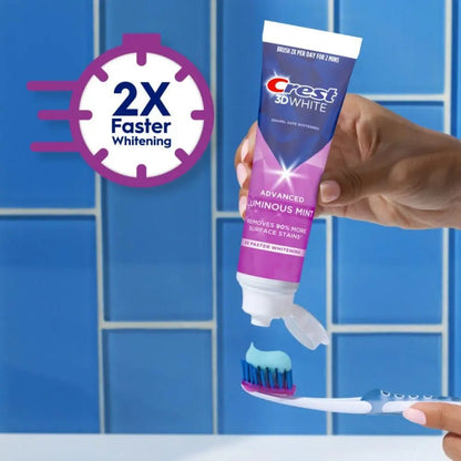 CREST 3D White Toothpaste: Whiter Teeth in 5 Days - Antiaging Cosmetics