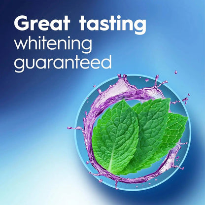 Crest Mouthwash/Mouth Rinse, 3D White Brilliance Whitening, Alcohol Free, Clean Mint - 1L - Antiaging Cosmetics