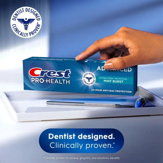 Crest Toothpaste Pro Health Advanced Antibacterial Toothpaste LARGE - 141 gr - Antiaging Cosmetics