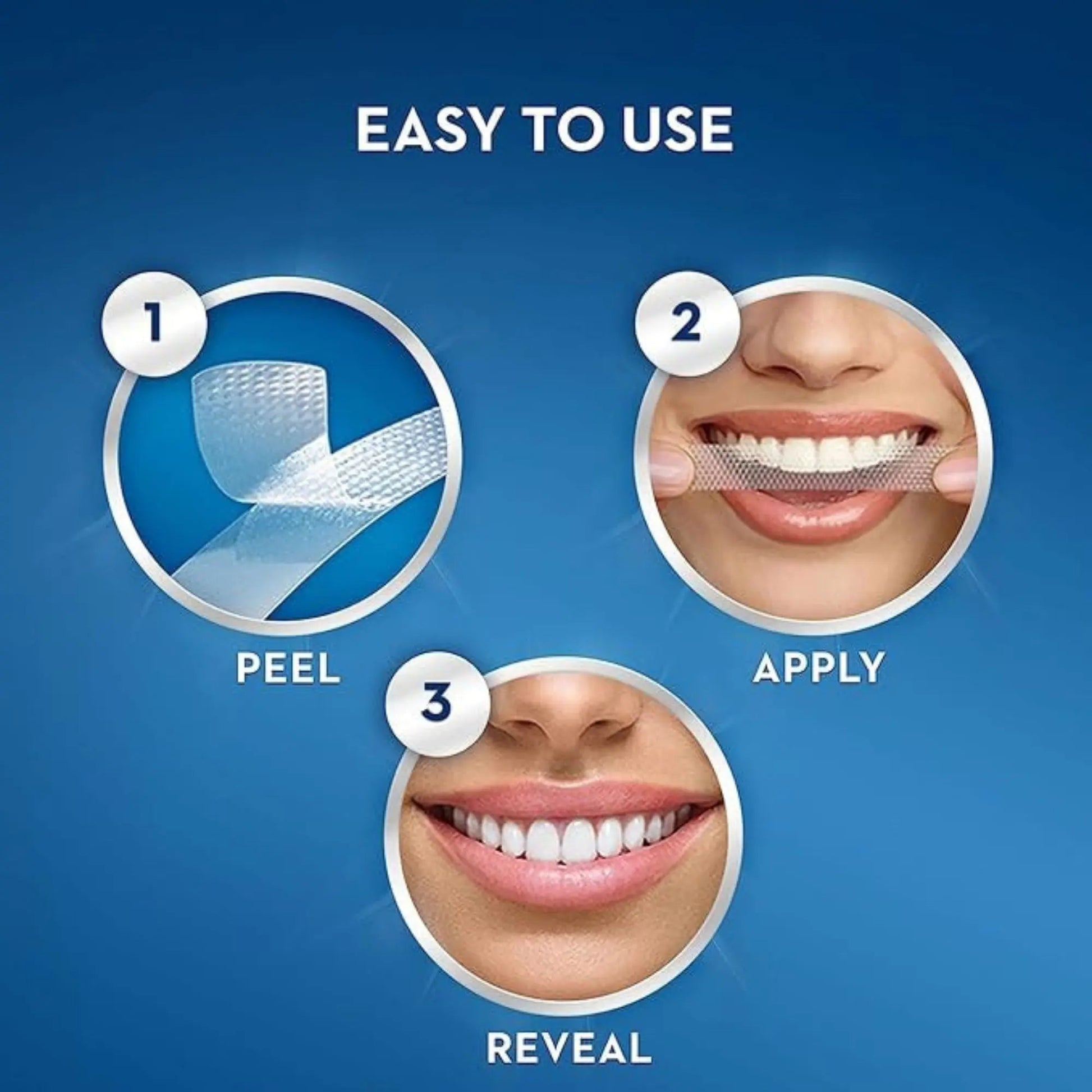CREST - Whitening Strips/Express Whitening - 3 pcs - Antiaging Cosmetics