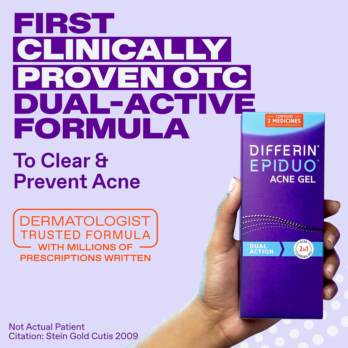 Differin Epiduo Acne Retinoid Gel 0.1% + 2.5%, 45 g - Antiaging Cosmetics