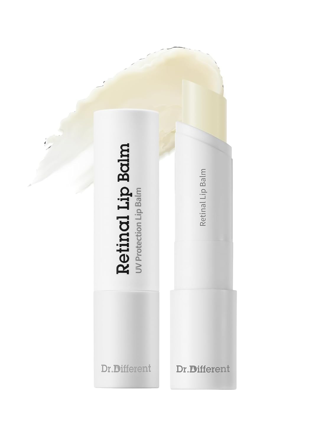 Dr.Different Retinal Lip Balm Clear – Peptide Lip Care, 4 g - Antiaging Cosmetics