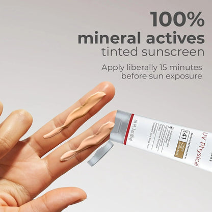 EltaMD Sunscreen UV Physical Tinted Face Sunscreen - Broad Spectrum SPF 41 - Antiaging Cosmetics