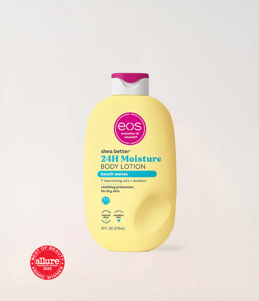 EOS Shea Better Body Lotion Beach Waves scent 473ml - Antiaging Cosmetics