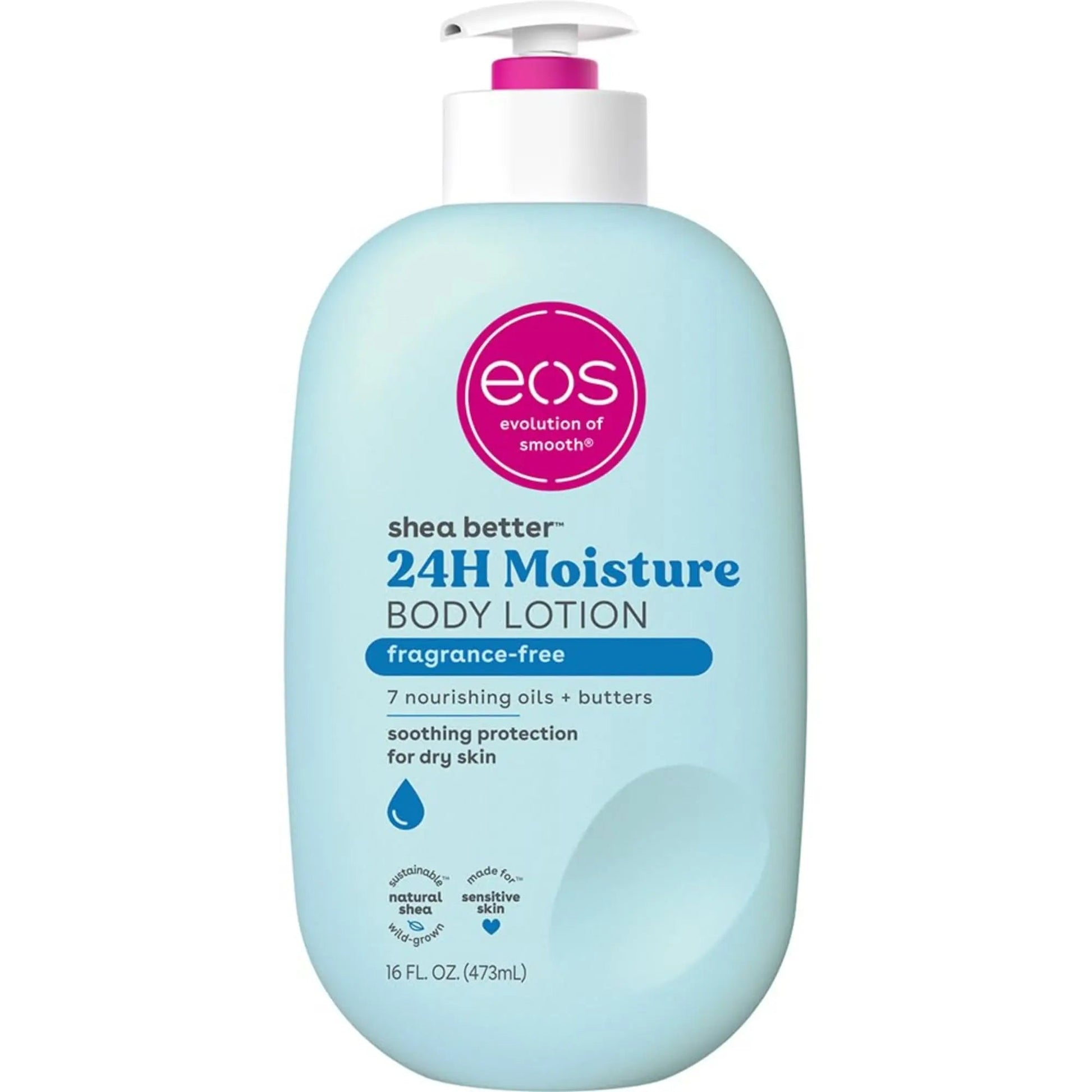 EOS - Shea Better Body Lotion Fragrance Free - 473ml - Antiaging Cosmetics