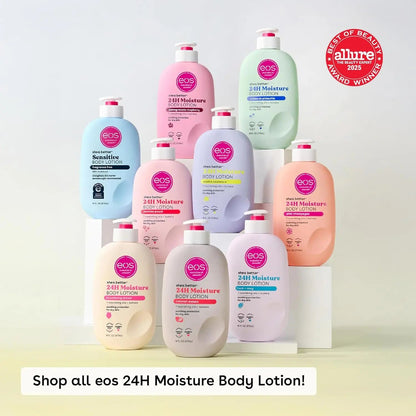 EOS, Shea Better Body Lotion, Strawberry Dream, 24 - Hour Moisture, 473ml - Antiaging Cosmetics