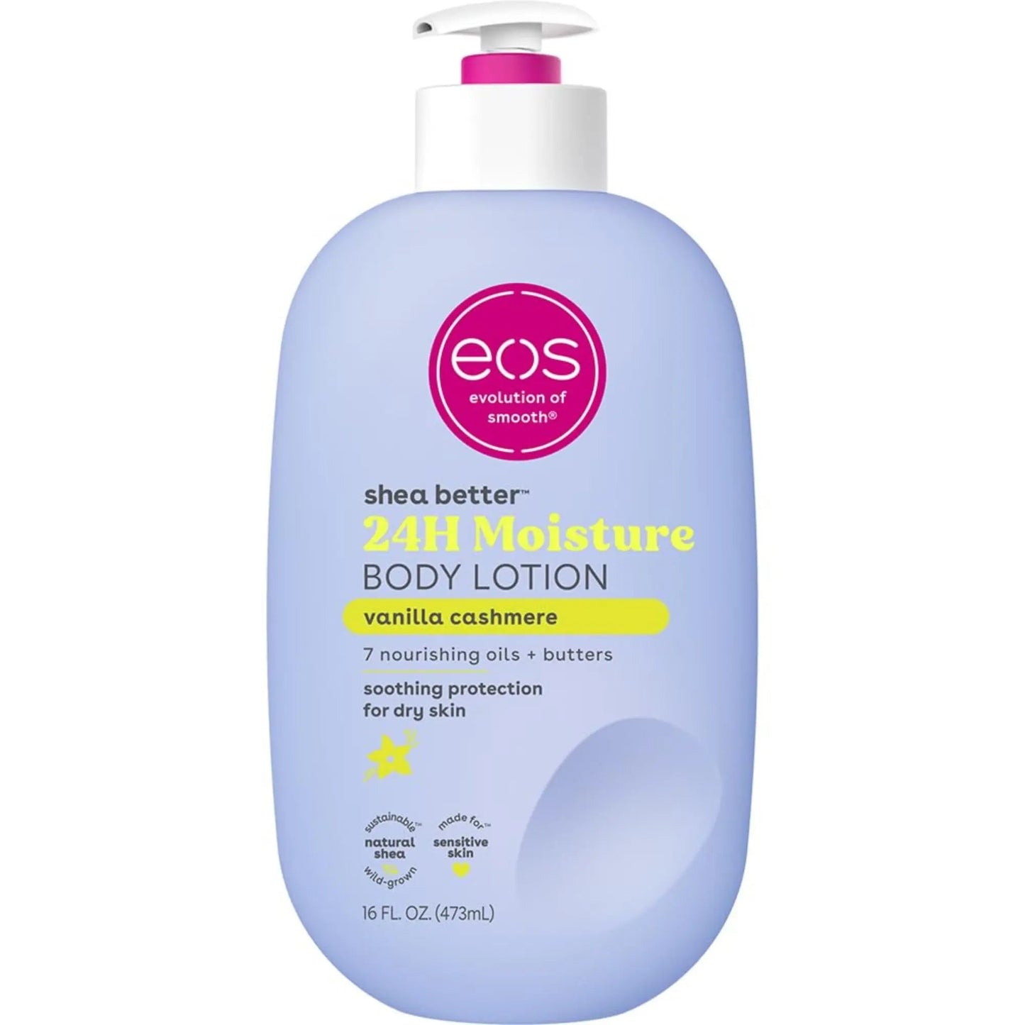 EOS Shea Better Body Lotion Vanilla Cashmere, 473ml - Antiaging Cosmetics