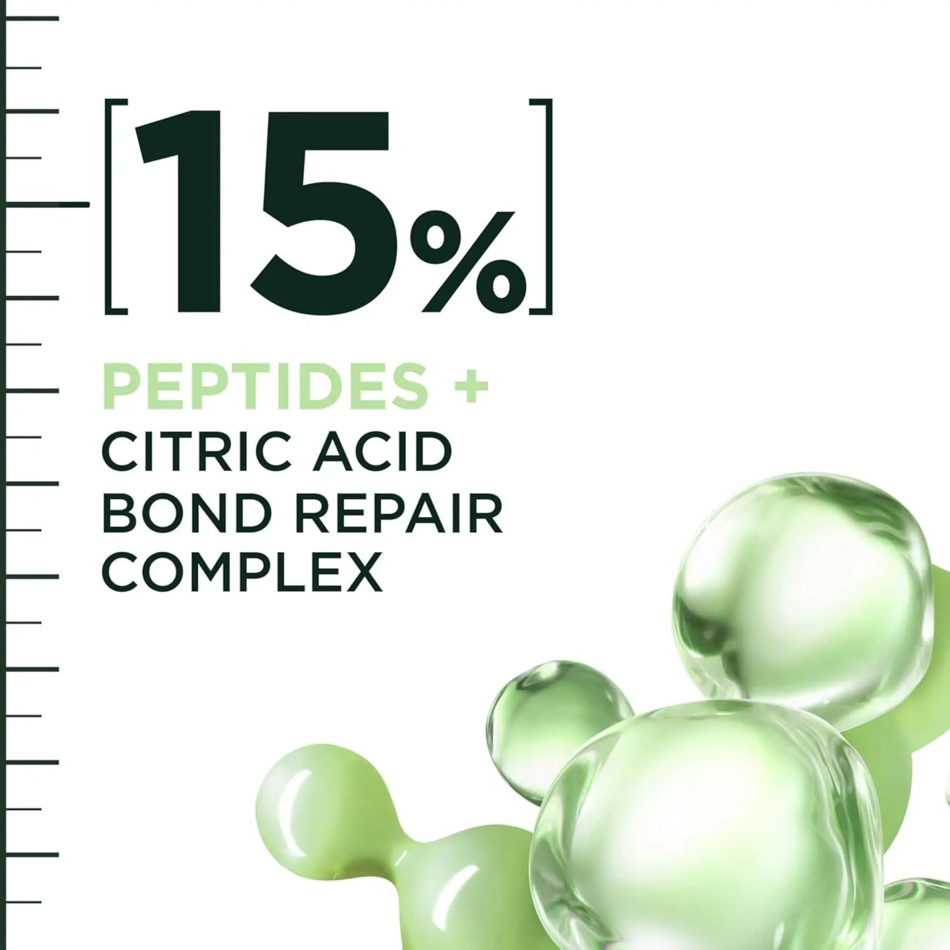 Garnier Fructis Hair Filler Peptides Inner Fiber Repair Treatment - 10.1 fl oz(300ml) - Antiaging Cosmetics