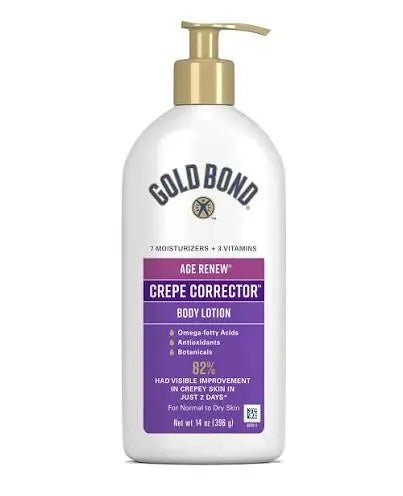 Gold Bond - Age Renew Crepe Corrector Body & Face Lotion - 396 Gr - Antiaging Cosmetics