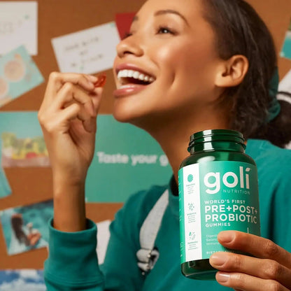 Goli 3 - in - 1 Pre Pro Postbiotic formula Pre Pro Postbiotic 60 Gummies - Antiaging Cosmetics