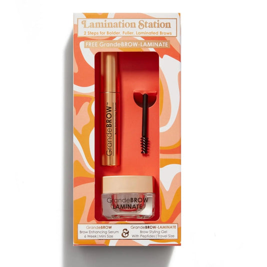 Grande Cosmetics - Brow Enhancing Serum & Brow Lamination Gel - Antiaging Cosmetics