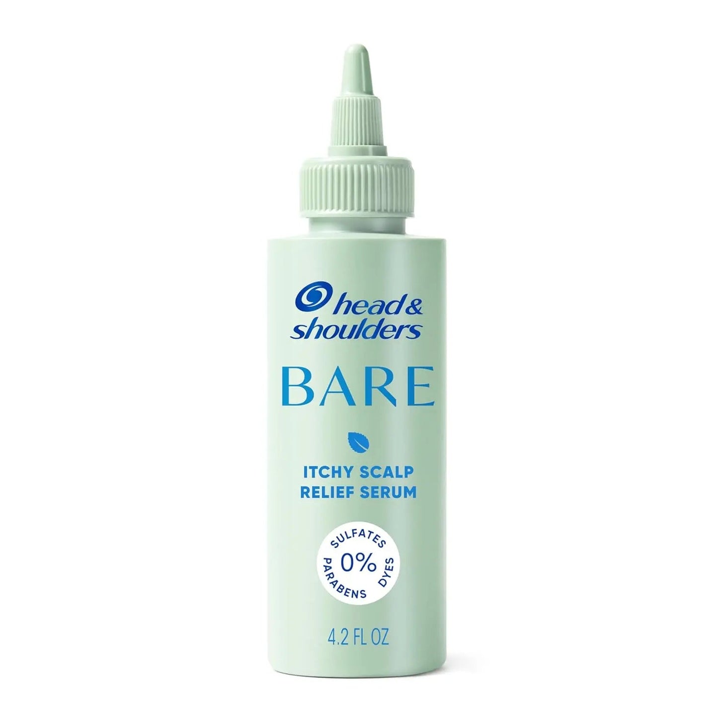 Head & Shoulders Bare Scalp Relief Serum 125ml – Anti - Dandruff Itch Relief, Zinc Pyrithione, Cooling Treatment - Antiaging Cosmetics